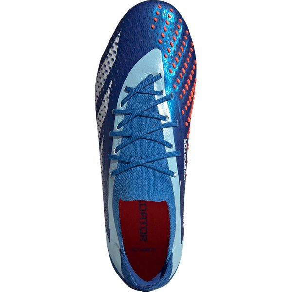Buty piłkarskie korki Predator Accuracy.1 Low SG Adidas - Bright Royal/Cloud White/Bliss Blue