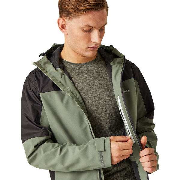 Kurtka męska Highton Stretch III Regatta - Agave green/ash