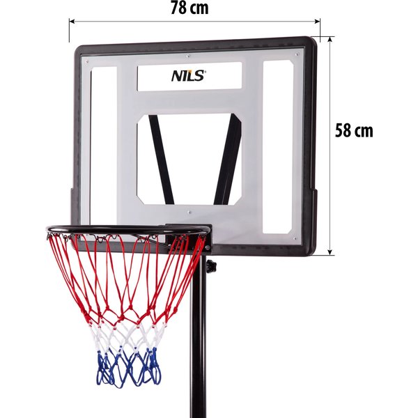 Stojak do koszykówki ZDK8305 Nils