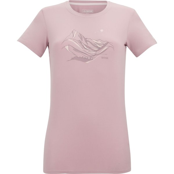 Koszulka damska Fingal Stretch Regatta - powder lilac