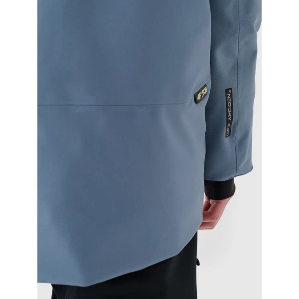 Kurtka snowboardowa damska TTJAF586 4F - denim