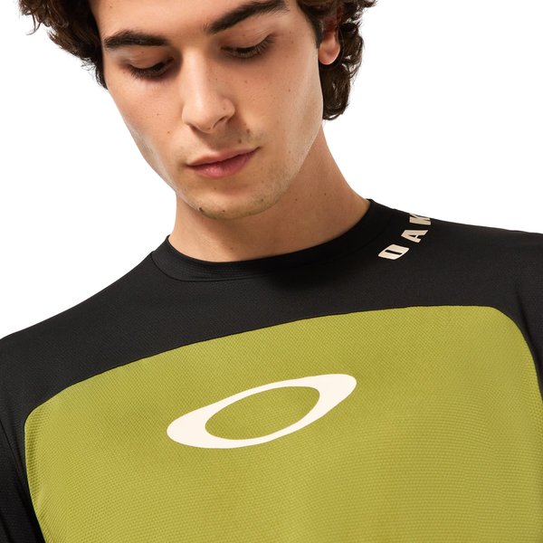 Longsleeve rowerowy męski Free Ride Oakley - fern