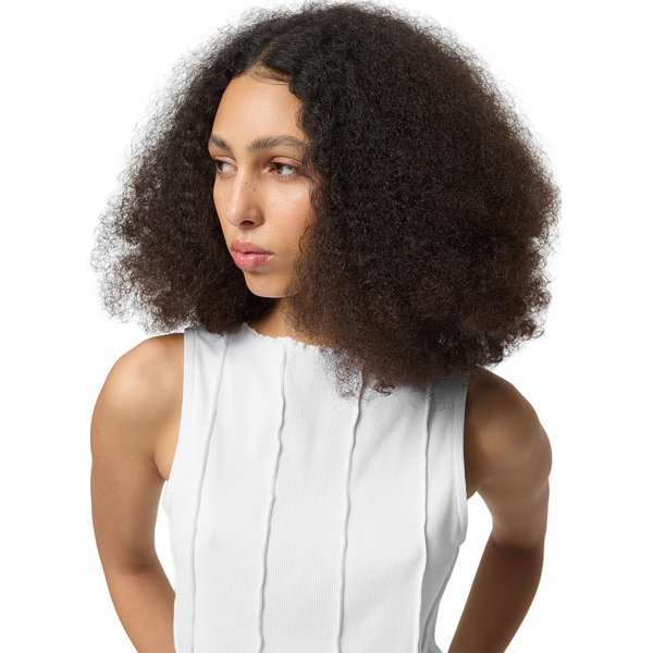 Bezrękawnik, top damski OTHWSS24TSLEF088 Outhorn - biały