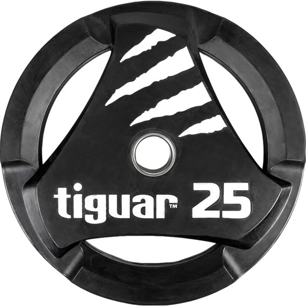 Talerz olimpijski PU 25kg Tiguar