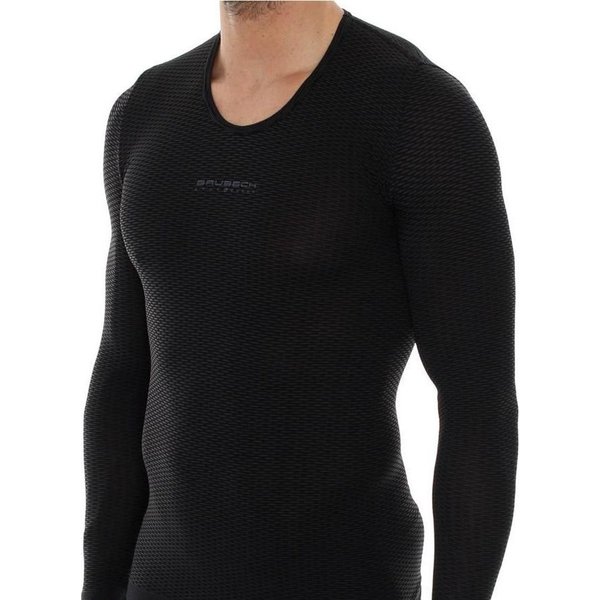 Longsleeve męski Base Layer Brubeck - grafitowa