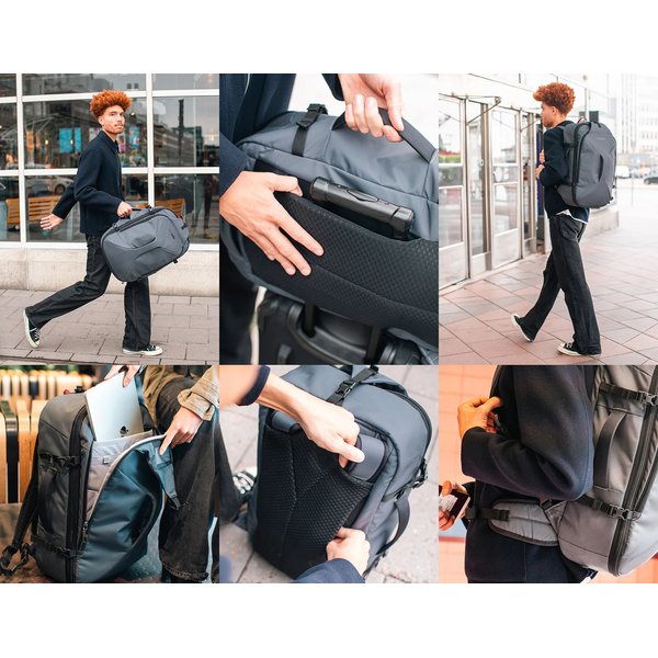 Plecak antykradzieżowy EXP45 Carry-On RFID 45L PacSafe