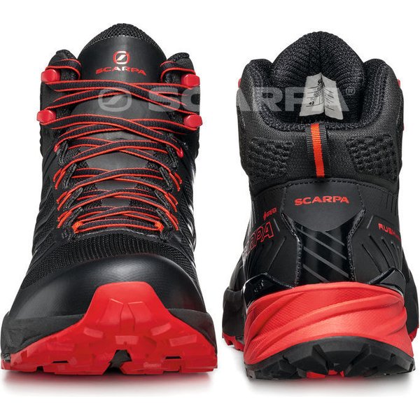 Buty trekkingowe Rush Mid GTX Scarpa - Black-Red
