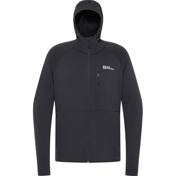 Polar męski Kolbenberg Hooded Fz Jack Wolfskin - phantom