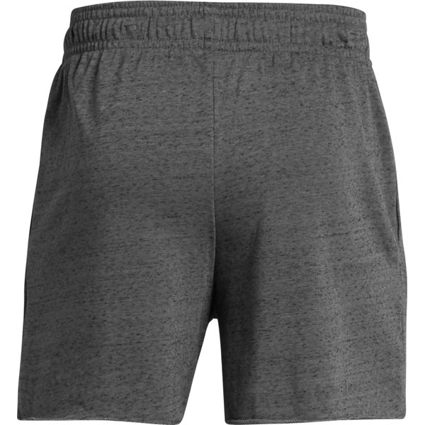 Spodenki męskie Rival Terry 6in Short Under Armour - Castlerock/Onyx White