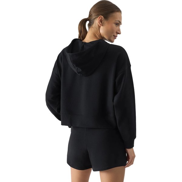 Bluza damska 4FWSS24TSWSF1003 4F - głęboka czerń