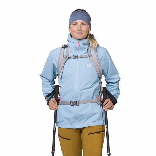 Kurtka damska Puez 2.5L PTX Salewa - dark olive