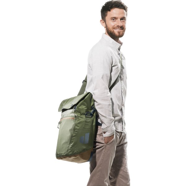 Torba rowerowa Mainhattan 17+10L Deuter - khaki-clay