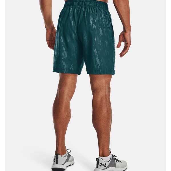 Spodenki męskie Woven Emboss Under Armour - tourmaline