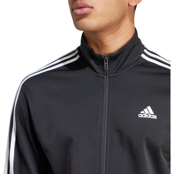 Bluza męska Primegreen Essentials Warm-Up 3-Stripes Adidas - Black/White