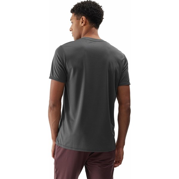 Koszulka męska 4FWSS24TFTSM702 4F - antracyt