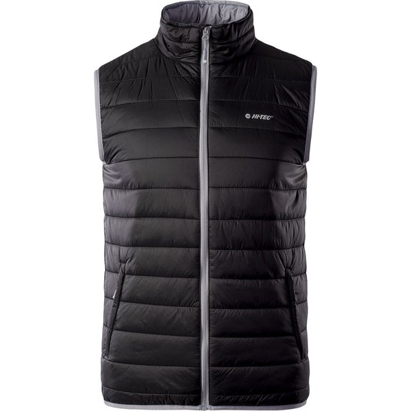 Kamizelka puchowa męska Solner Hi-Tec - anthracite/december sky