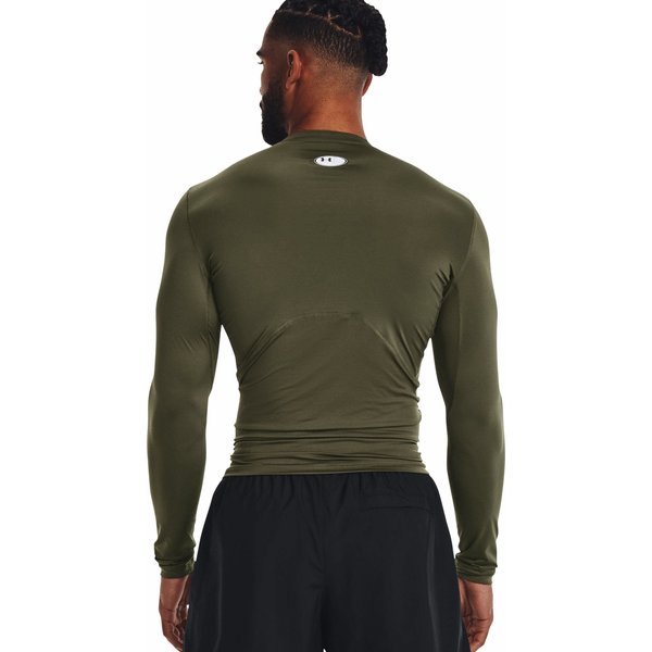 Longsleeve męski HeatGear LS Under Armour - zielony
