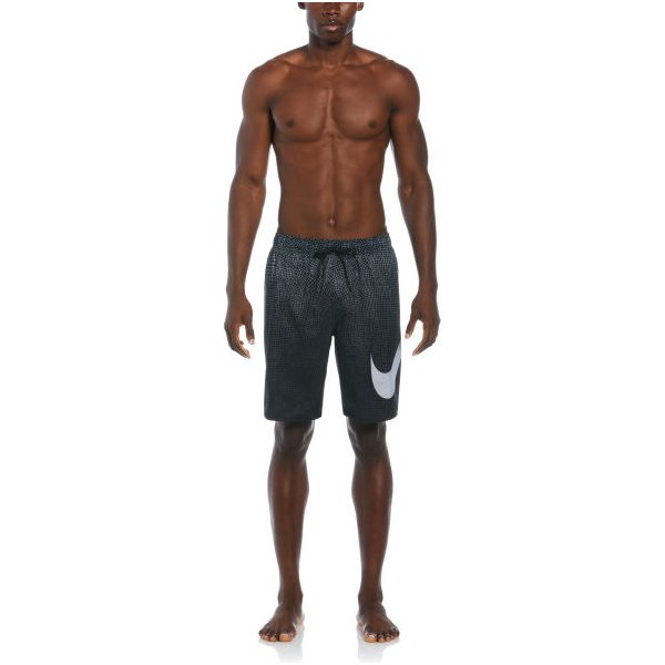 Spodenki kąpielowe męskie 9'' Volley Nike Swim - szare
