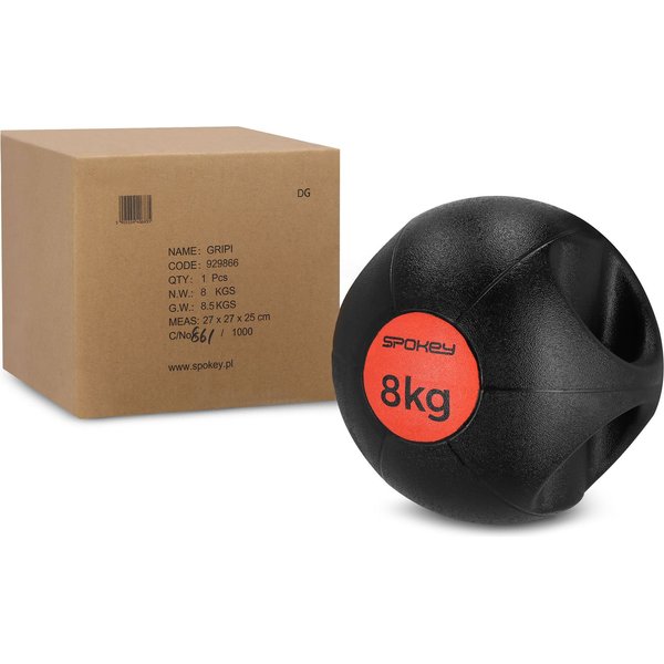 Piłka lekarska 8kg Gripi Spokey