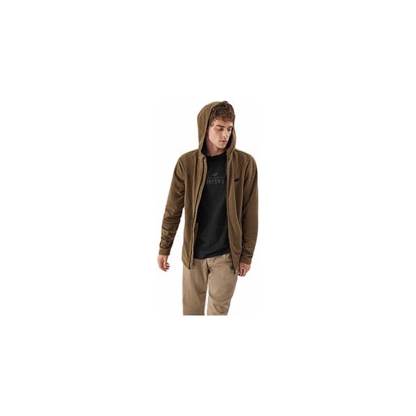 Polar męski 4FAW23TFLEM121 4F - jasny brąz