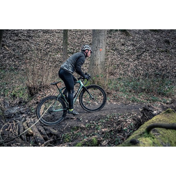 Kurtka rowerowa męska Parina Silvini - czarny