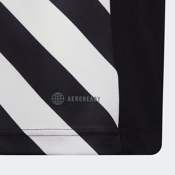 Koszulka juniorska Entrada 22 Graphic Jersey Adidas - czarna/biała