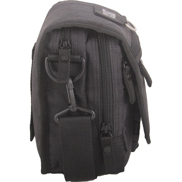 Torba na ramię, listonoszka Ronald 2L Caterpillar - czarny