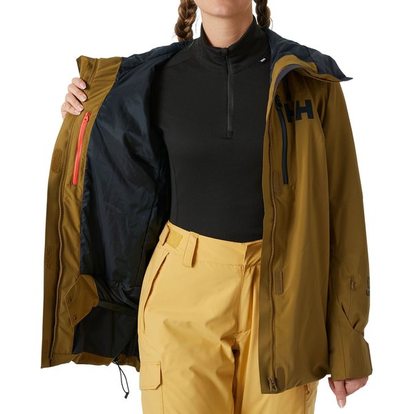 Kurtka narciarska damska Powshot Helly Hansen - lynx