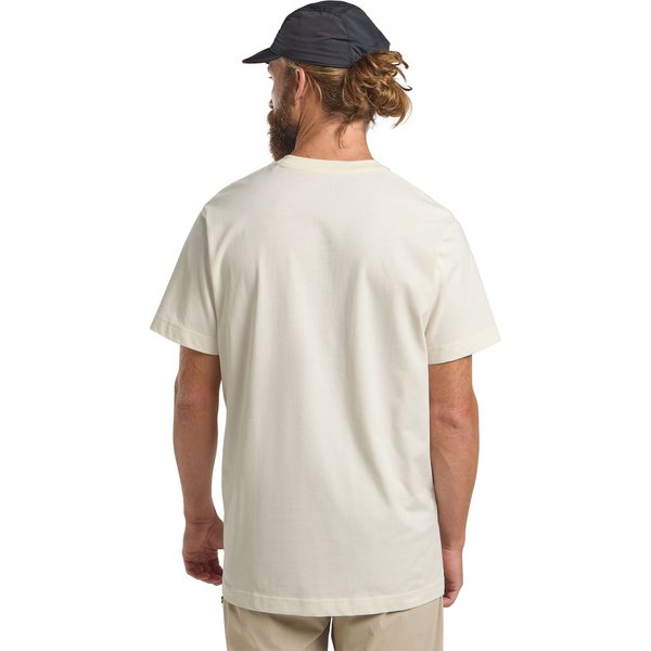 Koszulka męska Brand T Jack Wolfskin - cotton white