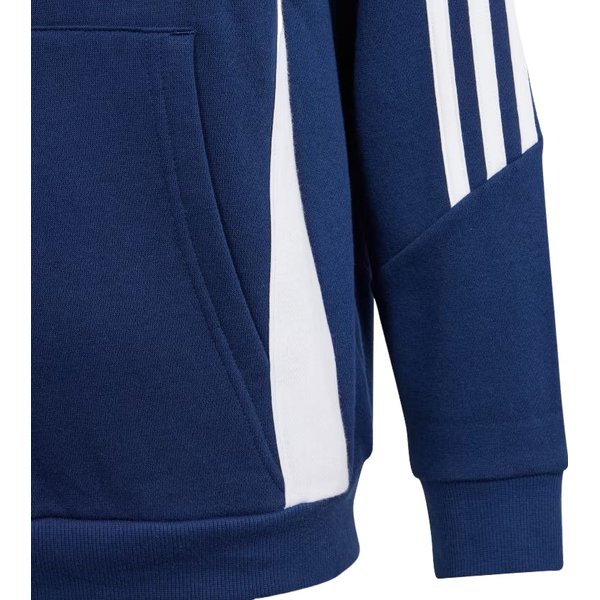 Bluza juniorska Tiro 24 Hooded Sweat Adidas - granatowa