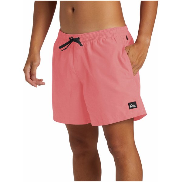 Spodenki kąpielowe męskie Deluxe Quiksilver - różowe