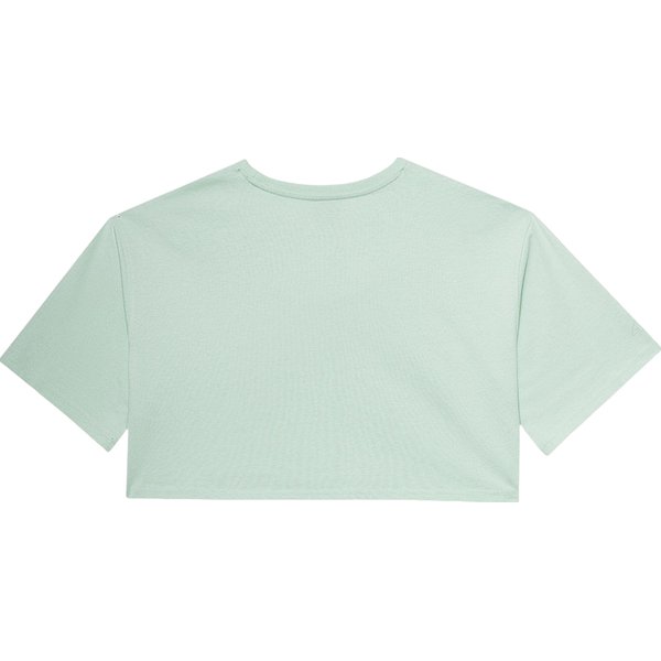 Koszulka, crop top damski 4FWSS24TTSHF1266 4F - mięta