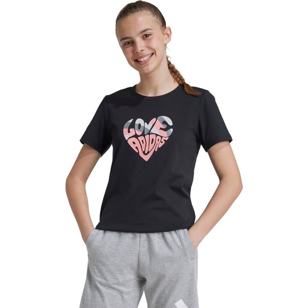 Koszulka juniorska Xpress Street Jam Graphic Adidas - czarna