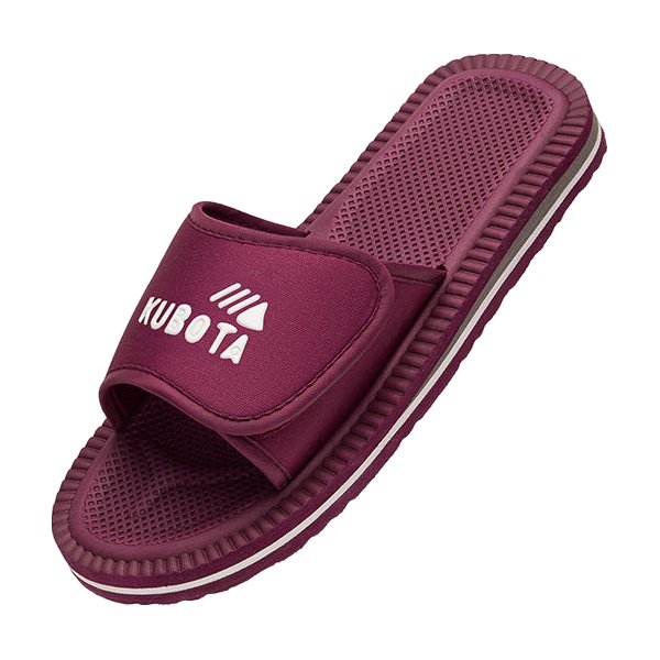 Klapki Rzep Wm's Kubota - bordowy
