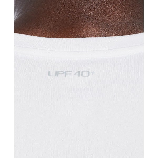 Koszulka męska Hydroguard SL Nike Swim - White