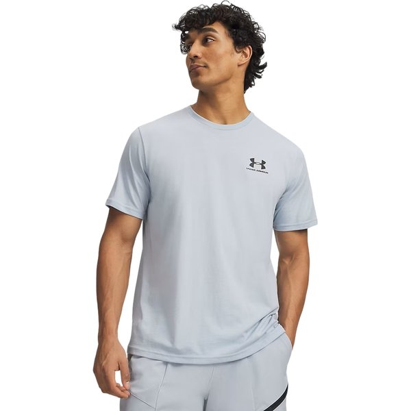 Koszulka męska Sportstyle Left Chest Logo Under Armour - Blue Fog / Black