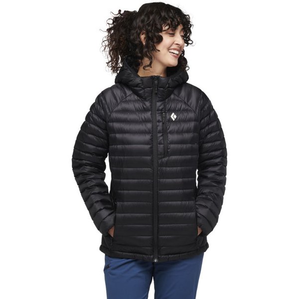 Kurtka puchowa damska Deploy Down 1.0 Hoody Black Diamond - black