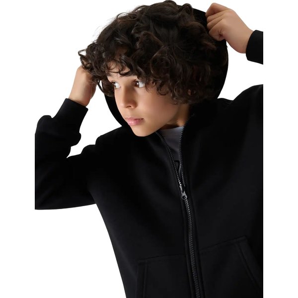 Bluza chłopięca TSWSM1859 4F - głęboka czerń