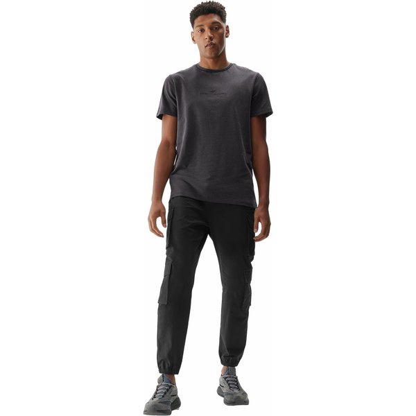 Koszulka męska 4FAW23TTSHM0870 4F - głęboka czerń