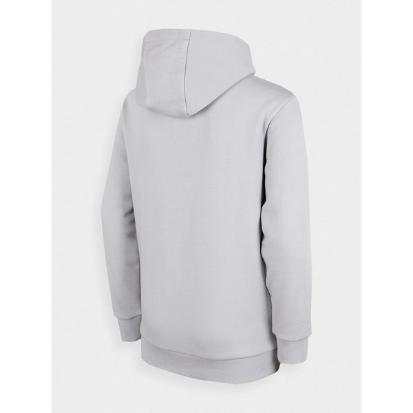 Bluza dziewczęca HJZ22 JBLD003 4F - chłodny jasny szary