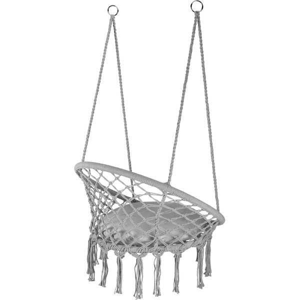 Huśtawka bocianie gniazdo boho XXL Cloud Outtec - szary