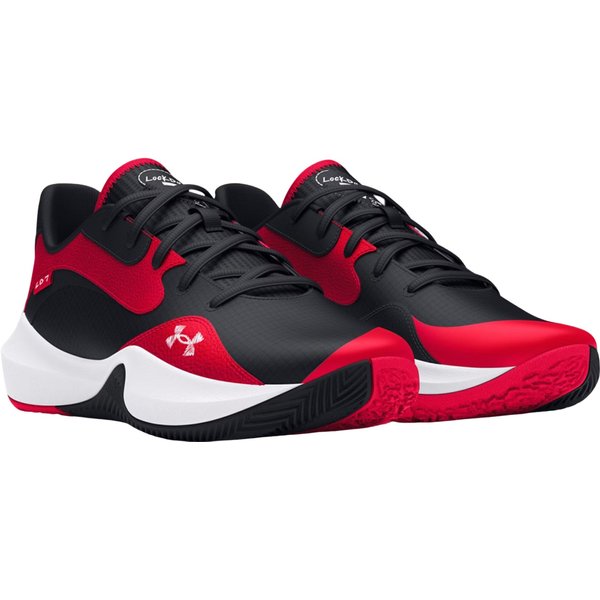 Buty koszykarskie Lockdown 7 Low Under Armour - Red/Black
