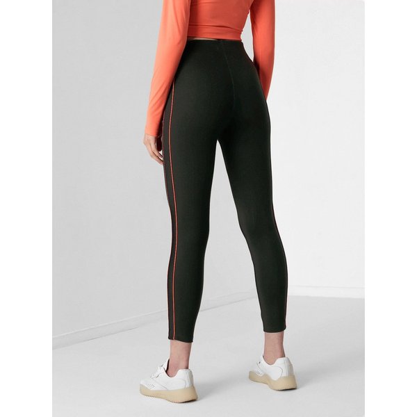 Legginsy damskie H4Z21 LEG011 4F - czarne