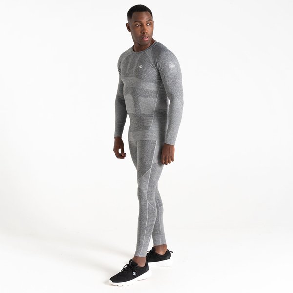 Bielizna termoaktywna męska In The Zone II Base Layer Set Dare2B - charcoal grey marl