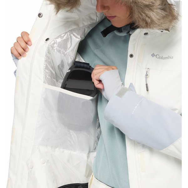 Kurtka narciarska damska Ava Alpine II Insulated Columbia - sea salt, cirrus grey