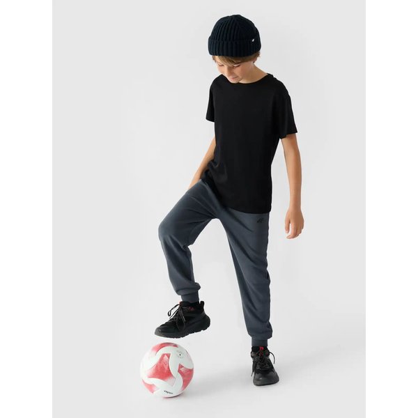 Koszulka chłopięca TTSHM2330 4F - głęboka czerń