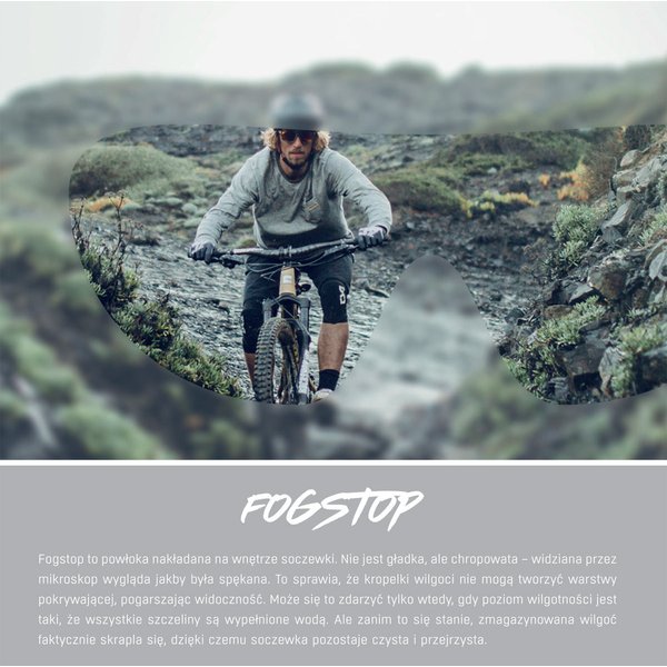 Okulary rowerowe Bonfire Alpina - czarny