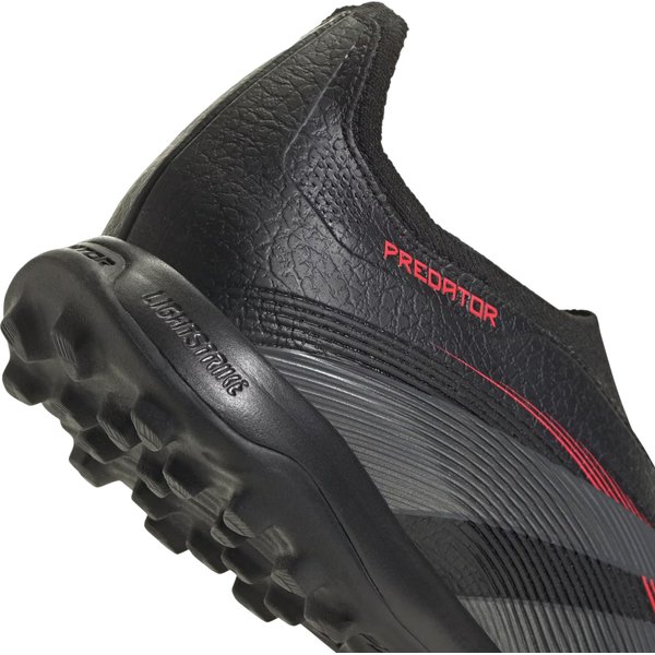 Buty piłkarskie, turfy Predator League Adidas - Core Black/Grey Four/Lucid Red