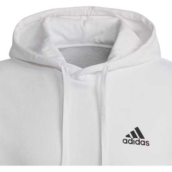 Bluza męska Essentials Fleece Hoodie Adidas - white