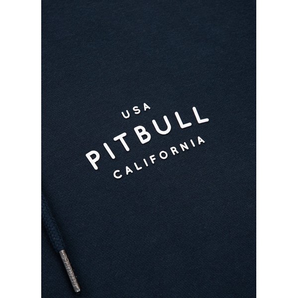 Bluza męska Lancaster Hooded Zip Pitbull West Coast - granatowa